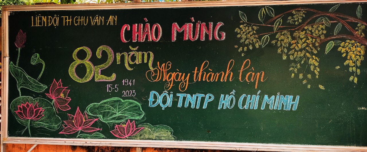 Chào mừng kỉ niệm 82 năm Ngày thành lập Đội TNTP Hồ Chí Minh ( 15/5/1941- 15/5/2023)