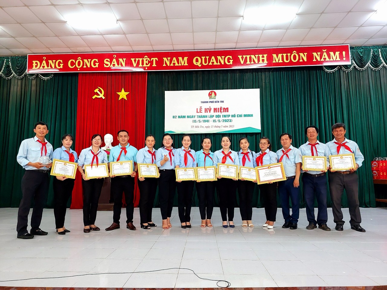 Lễ kỉ niệm 82 năm Ngày thành lập Đội TNTP Hồ Chí Minh